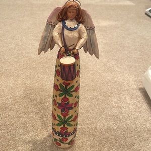 Jim Shore tall figurine “Music Warms The Heart And Soothes The Soul”. New in box